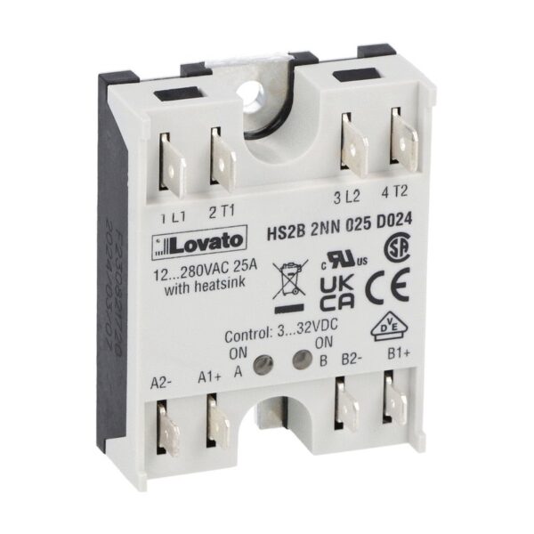 25A 2POLE SS RELAY DC/AC