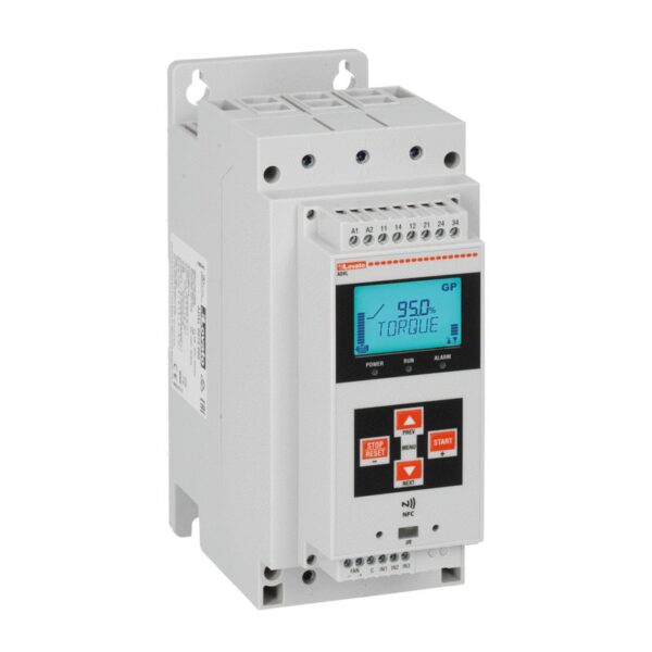ADXL Soft Starter, 85A, Integrated By-Pass Relay, 208-600VAC, 100-240VAC Auxiliary Supply